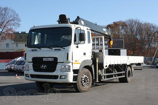 Hyundai HD170 с манипулятором HIAB160