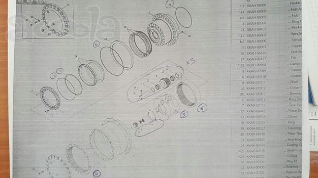 Запчасти для HYUNDAI ROBEX 250LC-7