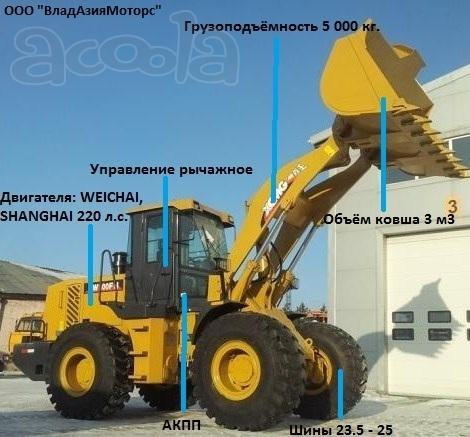 Фронтальный погрузчик XCMG LW500FN