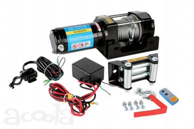 Лебедка электрическая Electric Winch 3000 lbs, ATV (кевлар)